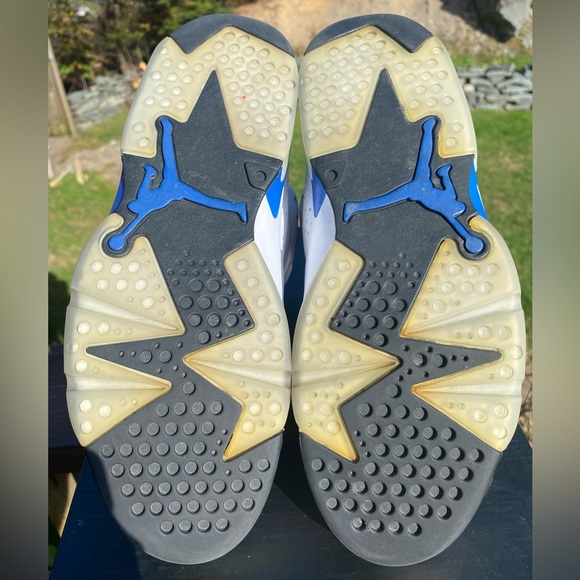 Jordan 6 Retro Sport Blue (2014) Mens 8.5 384664-107 Condition: 9/10 + OG box - Picture 5 of 7